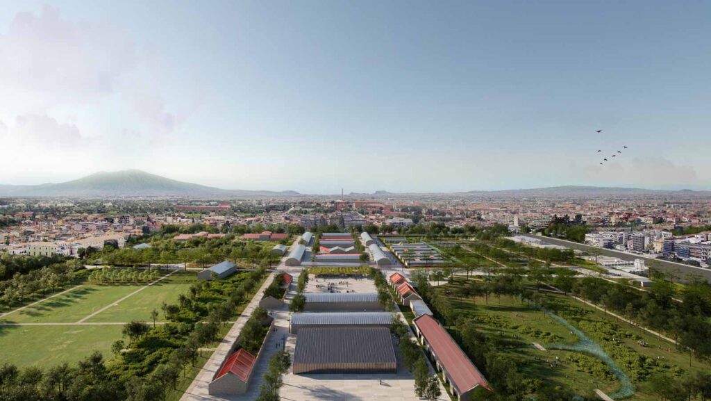 Campo Laudato Sì - Render by Alvisi Kirimoto